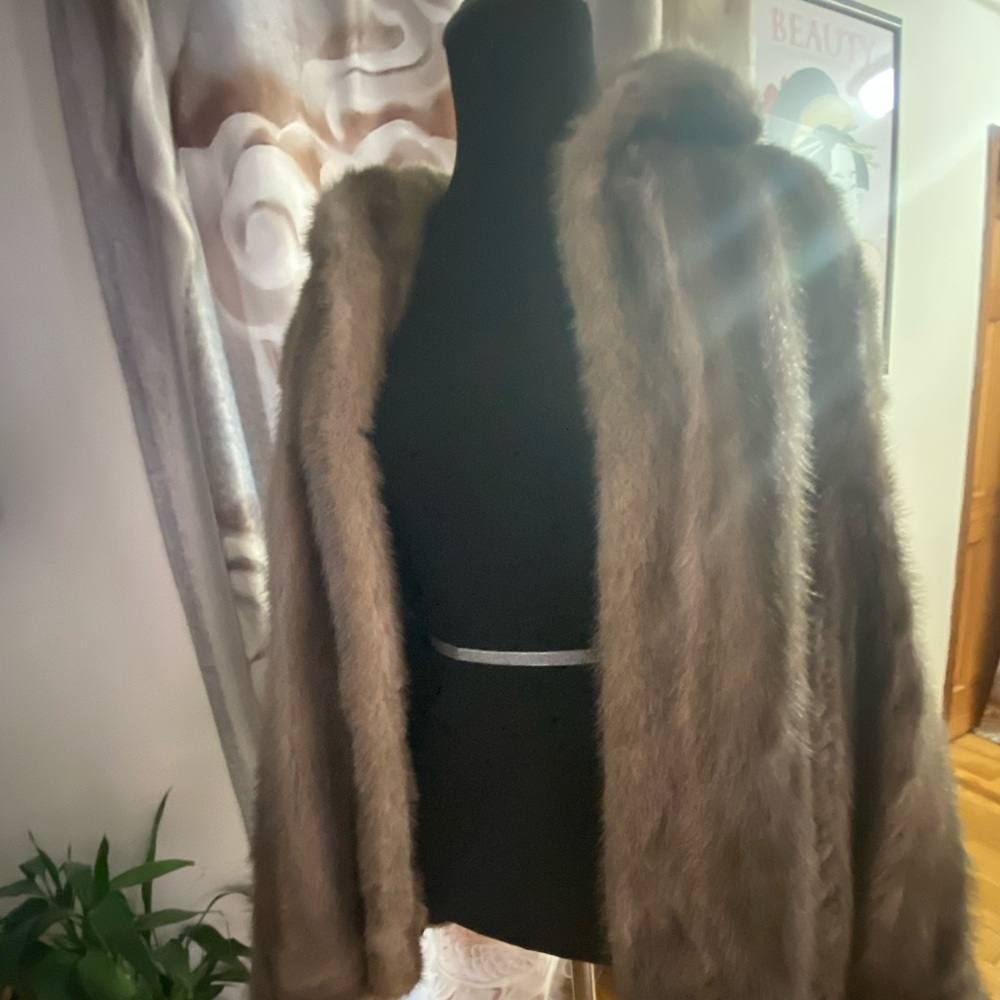 Fur coat